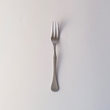 日本高桑金屬  日製波浪曲線不鏽鋼甜點叉-2入