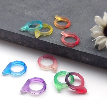 可搭配耳環的耳扣式耳環_P-cuffs_鑽石切割