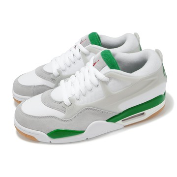 [ACS] Nike 休閒鞋 Air Jordan 4 RM Pine Green 男鞋 白 灰 綠 復古 麂皮 喬丹 FQ7939-103