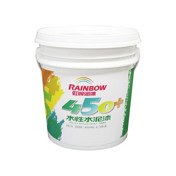 虹牌 450plus 水泥漆 平光 玫瑰白 10L