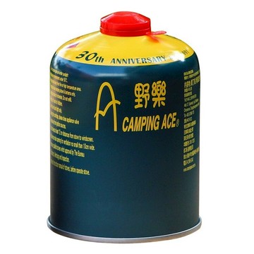 野樂 高山瓦斯罐/異丁烷瓦氣罐/異丁烷瓦氣罐/戶外露營  ARC-9123 Camping Ace 450g