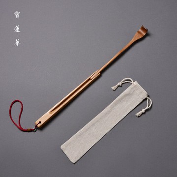 老式折疊竹癢癢撓 竹癢耙 茶玩 不求人竹制撓癢癢扒抓背桿 抓癢器