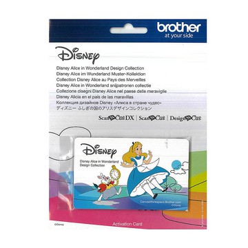 ScanNCut-迪士尼愛麗絲花樣(NO.9)