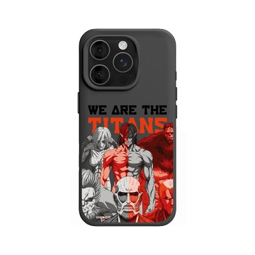 iPhone 16 Pro SolidX 黑 - 進擊的巨人 Attack On Titan -S4 - We are the Titans