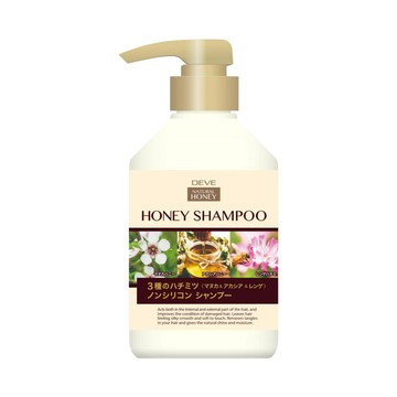 KUMANO 熊野油脂 蜂蜜修護洗髮乳  450ml  1瓶
