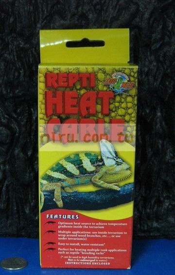 【西高地水族坊】ZOO MED(ZOOMED) 加溫軟管(4.5公尺)25W