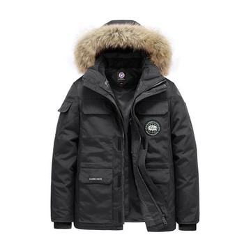 350斤大碼羽絨服男加肥加大300肥佬胖男生大鵝工裝加厚男裝外套潮