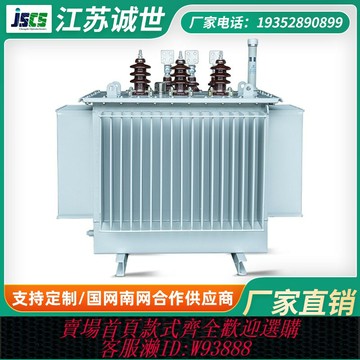 {台灣公司貨 可打統編}S13-10kv油浸式變壓器大功率高過載超容量誠世光電電力變壓器