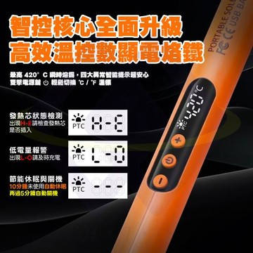 【禾統】 五檔控溫無線電烙筆