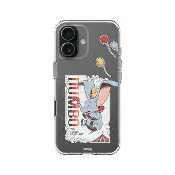 iPhone 17 Clear Case（相機按鈕） 透明 - 迪士尼-經典系列 Disney Classics - 小飛象與彩色氣球