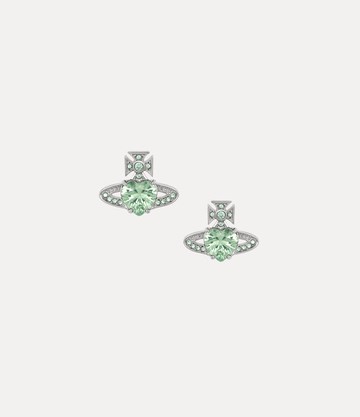 Vivienne Westwood Ariella Earrings Platinum-light-green-cz-chrysolite-crystal Platinum-light-green-cz-chrysolite-crystal Women