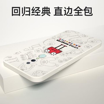 適用oppoa9手機殼oppo a9液態硅膠軟殼直邊PCAT10保護套0ppoa9男生女款poopa9全包防摔潮牌新oqqoa9小怪獸a九