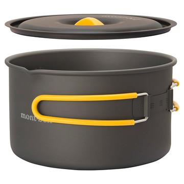 【【蘋果戶外】】mont-bell 1124901 ALPINE COOKER【1.5L】16 鋁合金鍋具 折疊鍋 折疊碗 折疊鍋 折疊碗 炊具 戶外輕量登山 露營