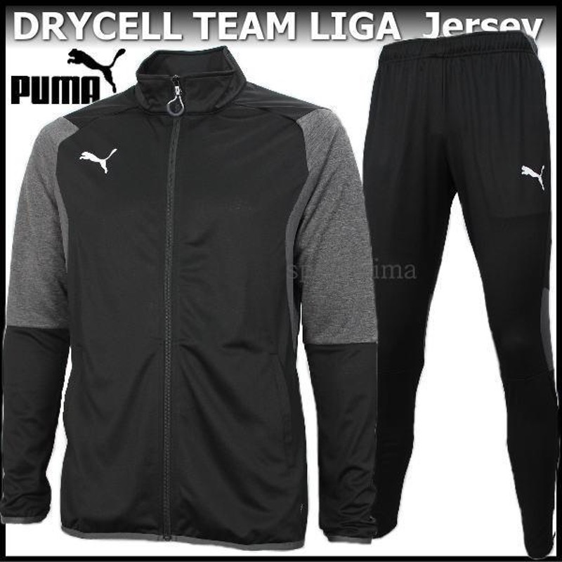 ジャージ メンズ プーマ PUMA サッカー 上下セット DRYCELL TEAM LIGA 