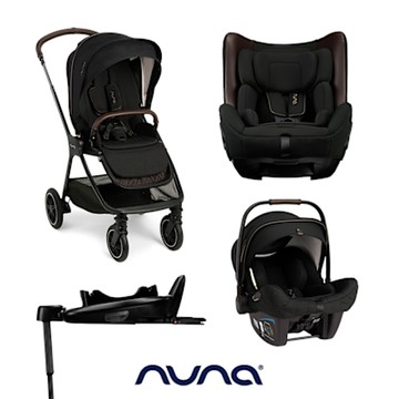 荷蘭nuna-TRIV next(Riveted尊爵銅)+ PIPA next提籃汽座+TODL next汽座(尊爵銅)+BASE next ISO FIX旋轉底座(Yahoo! 限定)
