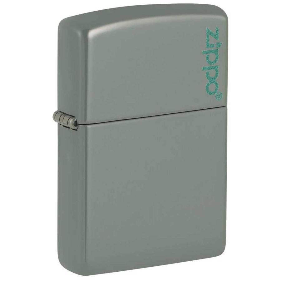 Zippo ジッポライター Sage Green Matte Logo 49843ZL メール便可