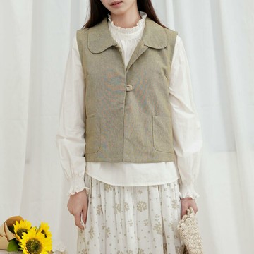 復古短款背心594021