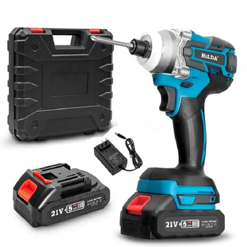 hilda希爾達電動工具 21v 雙電 無刷衝擊起子 hl21-ni2