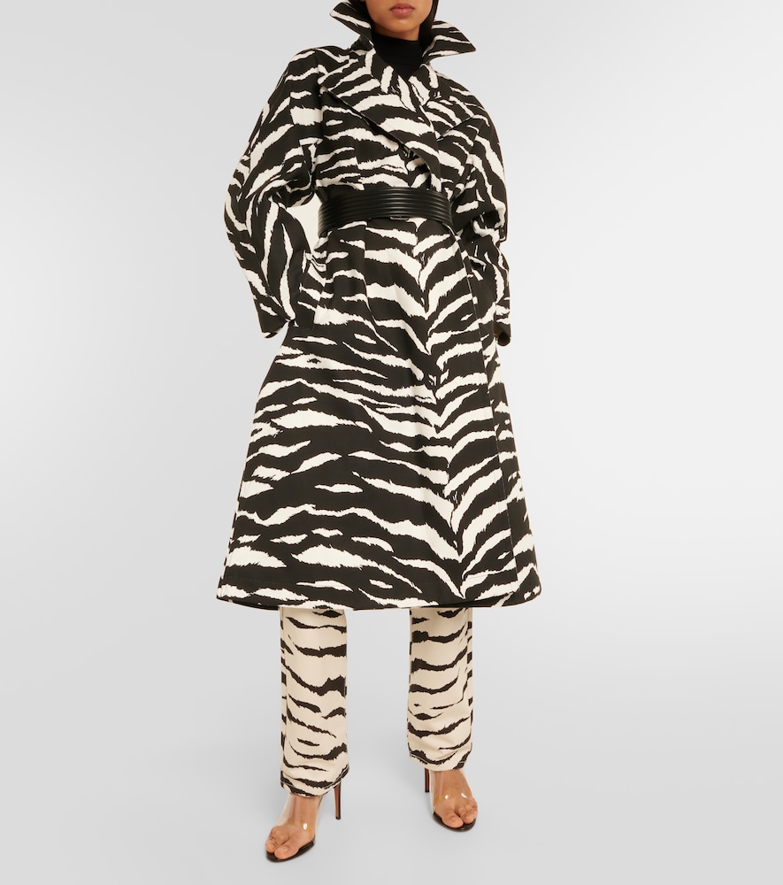 Alaïa Zebra-print jeans