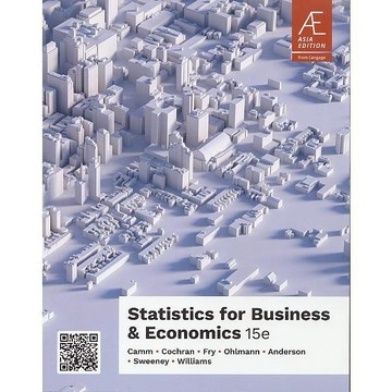 [華通書坊]Statistics for Business and Economics 15/e Anderson 9789815119329