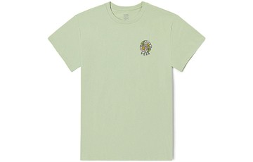 (WMNS) Vans Flower T-shirt 'Green'