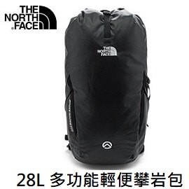[ THE NORTH FACE ] 28L 多功能輕便攀岩包 黑 / NF0A52EBKX7