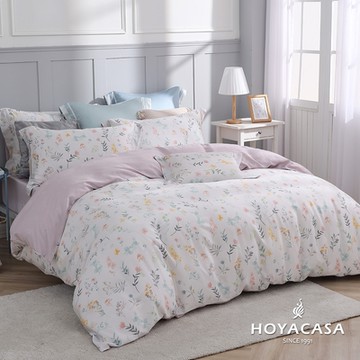 HOYACASA 60支天絲薄被套床包四件組-多款任選(單人/雙人/加大)