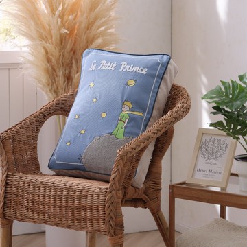 小王子 刺繡沙發抱枕 星空啟航 靠墊 靠枕 抱枕 沙發枕