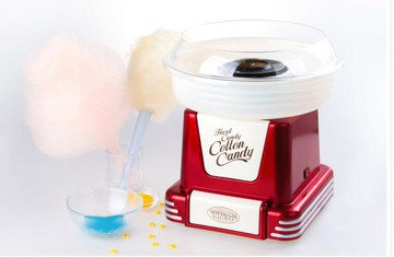 【台灣公司 可開發票】美國Nostalgia美國夢復古棉花糖機家用兒童電動全自動可放硬糖