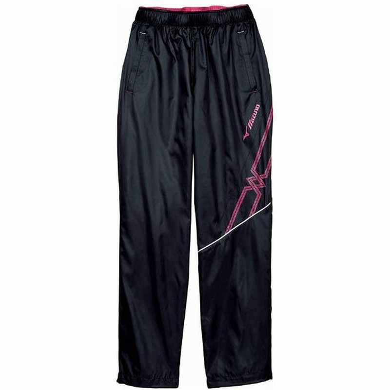 ミズノ Mizuno ウィンドブレーカーパンツ レディース 09 ブラック ピンク 32jf 通販 Lineポイント最大0 5 Get Lineショッピング