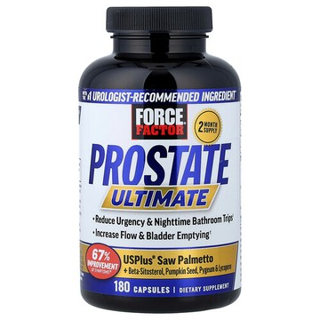 Force Factor, 高級前列攝護腺幫助，180 粒膠囊