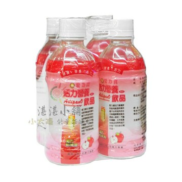 愛力寶活力營養飲品 350mL x 4瓶 蘋果口味