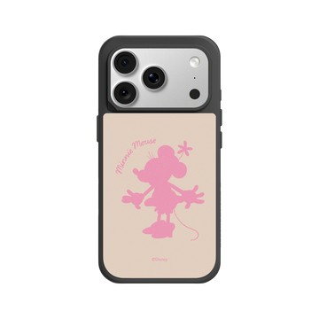 iPhone 18 Pro SolidX 黑 - 迪士尼-米奇 Mickey - 米妮 - 剪影版