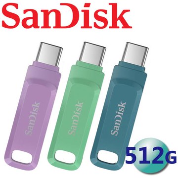 SanDisk 512GB Ultra Go USB Type-C USB3.2 隨身碟 DDC3