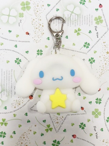 【震撼精品百貨】大耳狗_Cinnamoroll~Sanrio 大耳狗喜拿造型鎖-星#20715