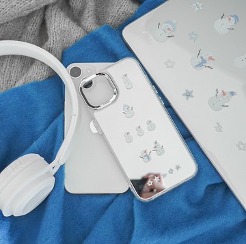 Tomhandss Season of Snowman 鏡面手機殼