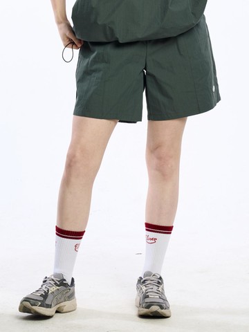 Emblem Wappen Minimal Shorts_Khaki