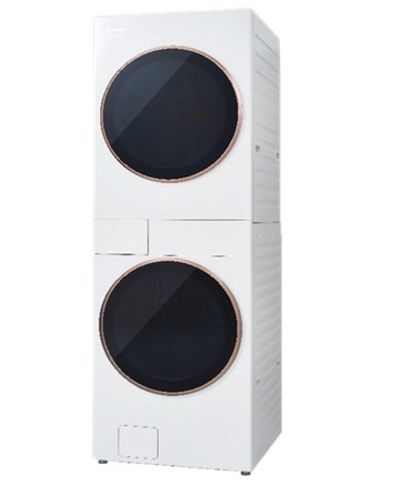 【Panasonic 國際牌】NA-V1515SP-W 15+15KG AI雙控洗烘衣機-冰鑽白(含基本安裝)(預購)