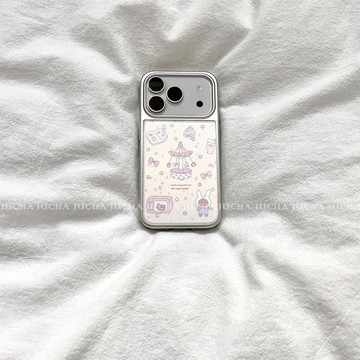 旋轉木馬凱蒂貓iphone17手機殼藝術感小衆蘋果16promax高端15/14