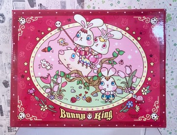 【震撼精品百貨】 Bunny King_邦尼國王兔~香港邦尼兔 置物箱/收納箱-紅#72416