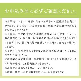 ふるさと納税 八ヶ岳高原の西洋梨　３ｋｇ 山梨県北杜市