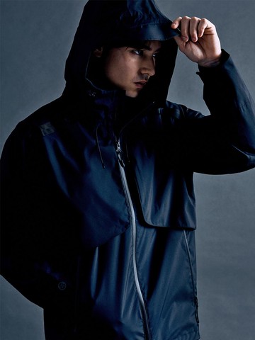 M-7 Wing 3L Rain Jacket [BLACK]