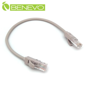 BENEVO 30cm Cat5e UTP純銅短網線/跳線