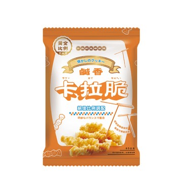 [泓俐](效期20260417)黃金比例古早味卡拉脆(鹹)