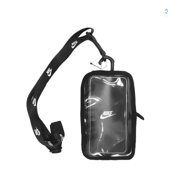 NIKE 耐吉 CLUB 手機斜背包  黑色  1個  47 + 18 x 11cm