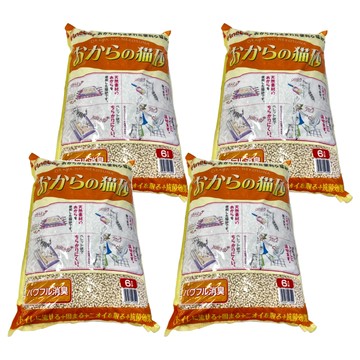 FineCat 好喵 正直重磅瞬吸真豆腐貓砂 日本製造 無香無染色 6L  4袋