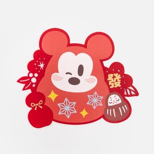 迪士尼春節門貼 米奇福倒翁 發