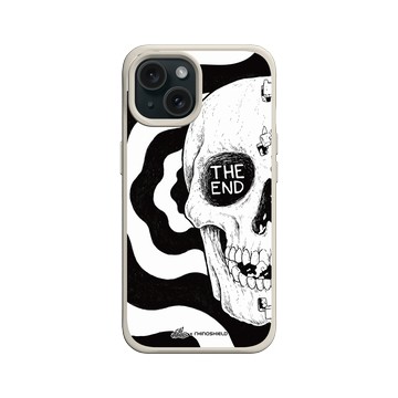 iPhone 15 SolidX 貝殼灰 - Ted Leonid Melendres - The Skull 骷顱頭