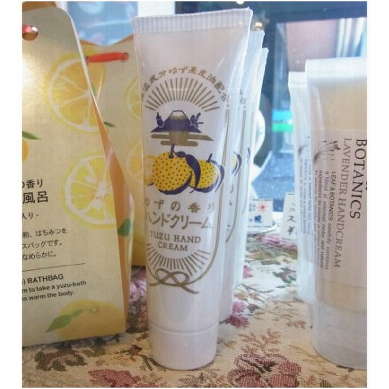 ハンドクリーム ゆずの香り 秋冬の乾燥対策に 柚子 ユズ 雪の元本店 メール便利用商品です 通販 Lineポイント最大get Lineショッピング