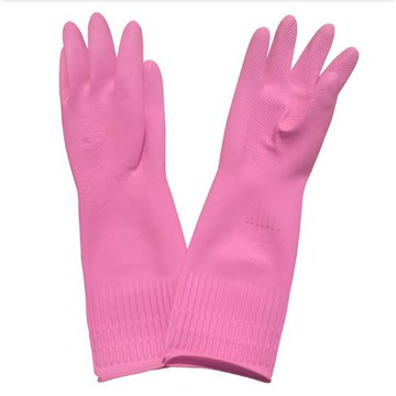 家務加長38CM加厚耐用防水橡膠手套